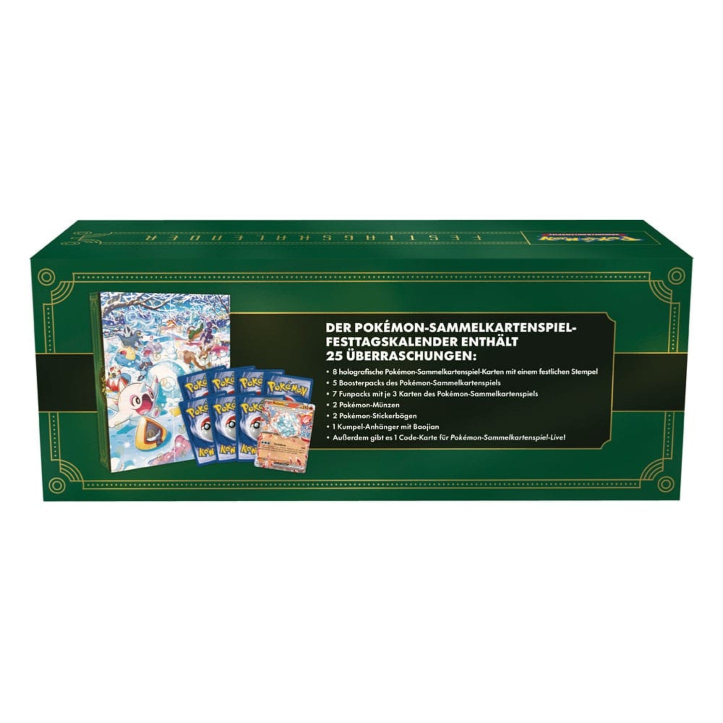 Pokémon TCG Adventskalender 2024 *Deutsche Version*