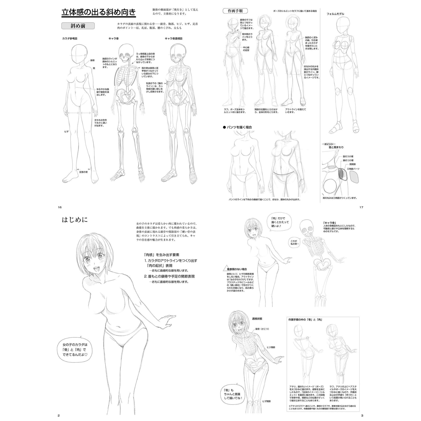 How to draw - jap. Zeichenbuch -  sexy weibliche Körper und Anatomie