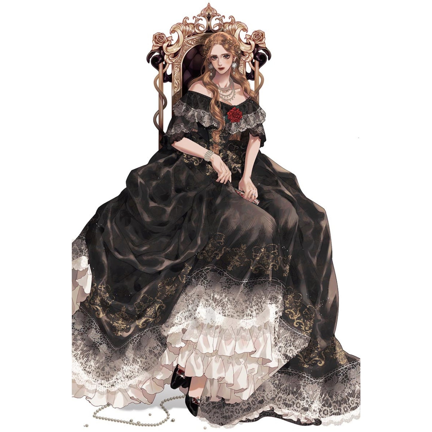 How to draw - jap. Zeichenbuch - So zeichne ich ein romantisches Kleid!