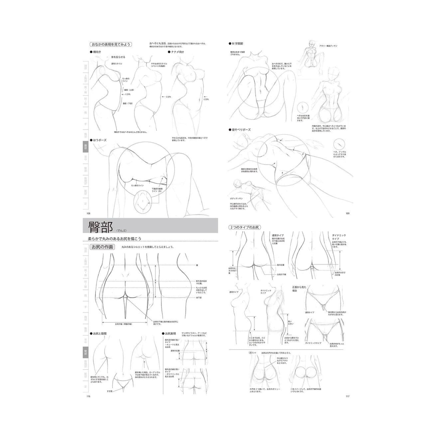 How to draw - jap. Zeichenbuch - sexy Charas - Posen und Körperbau