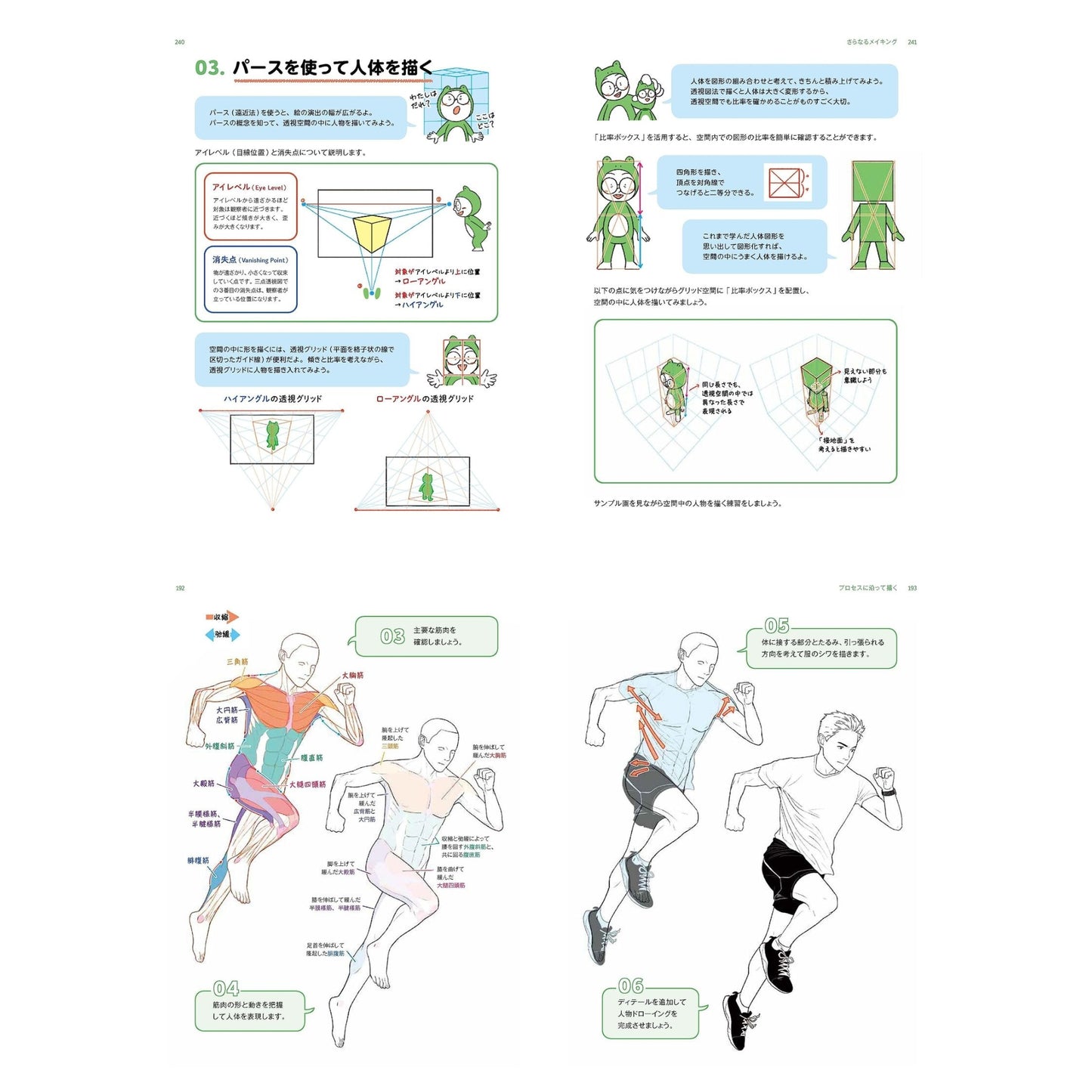 How to draw - jap. Zeichenbuch - Uyongu´s Zeichenkurs: der menschliche Körper