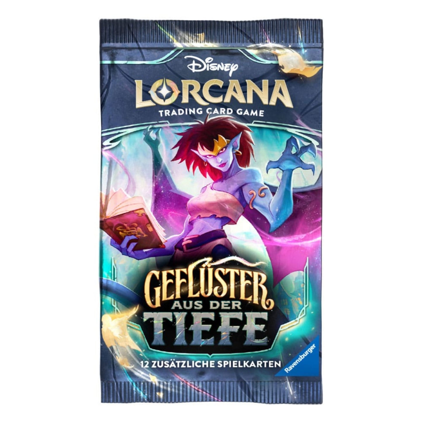 Disney Lorcana TCG - Geflüster aus der Tiefe - ein Display mit 24 Boostern *Deutsche Edition*