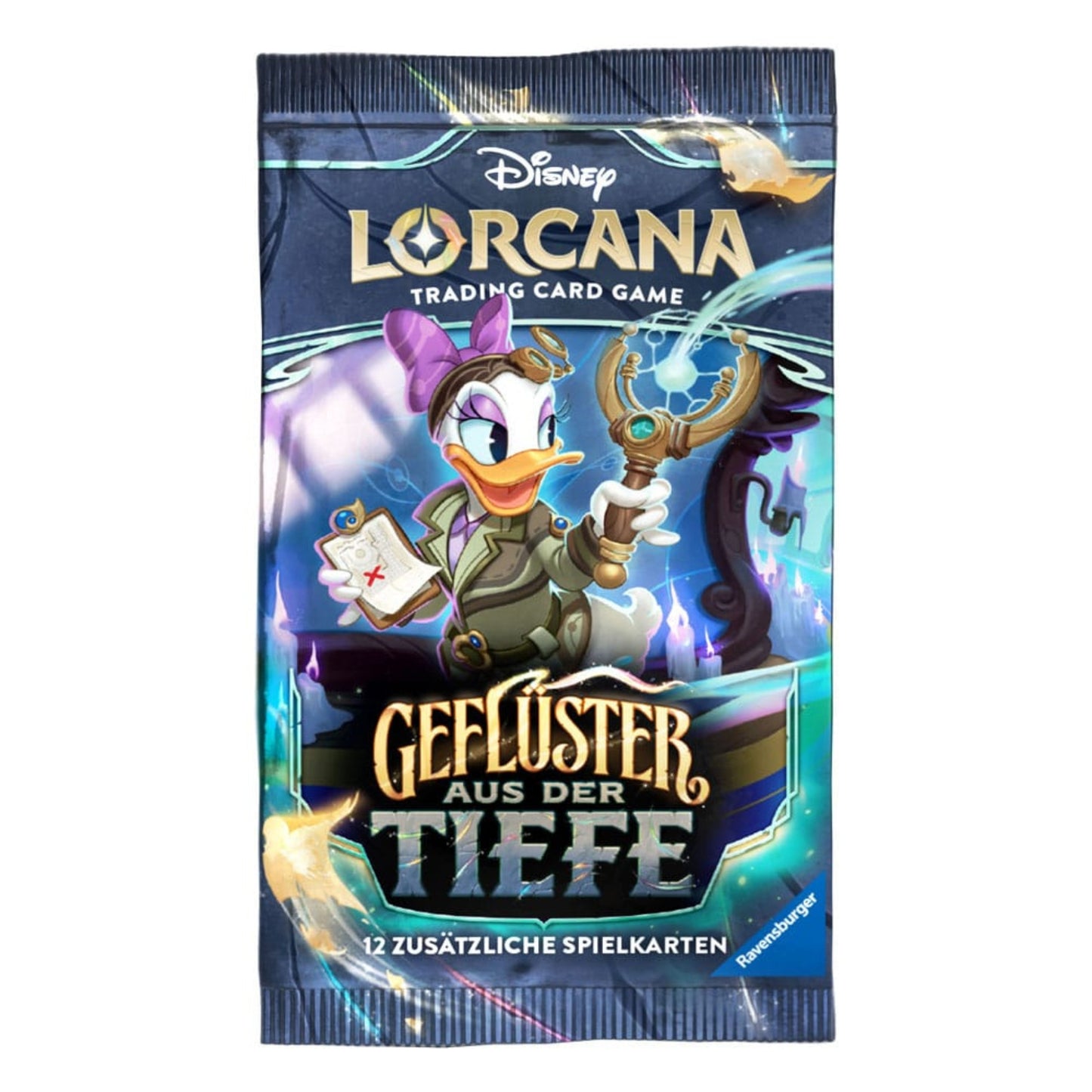 Disney Lorcana TCG - Geflüster aus der Tiefe - ein Display mit 24 Boostern *Deutsche Edition*