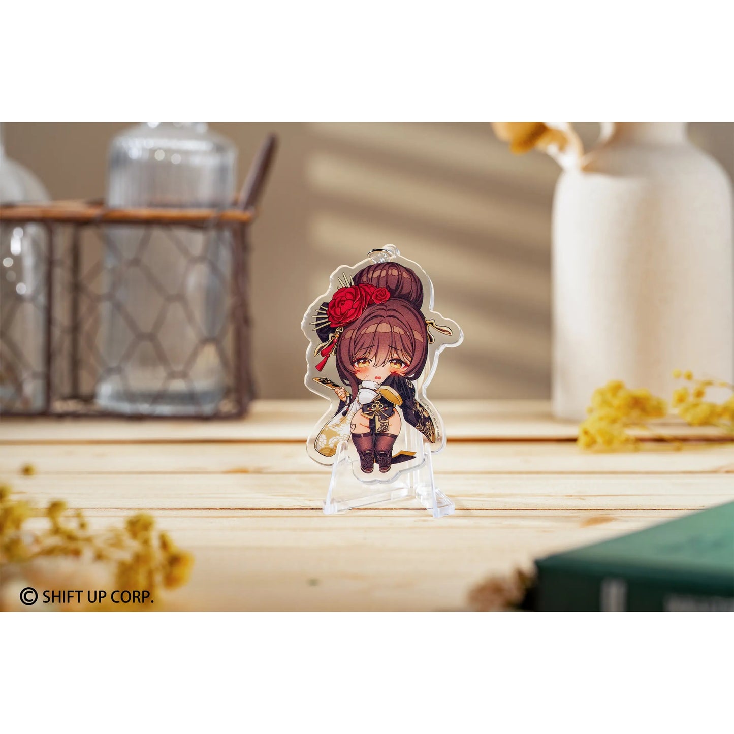 Goddess of Victory: Nikke Chibi Chara Trading Acrylanhänger - ein Blind-Bag