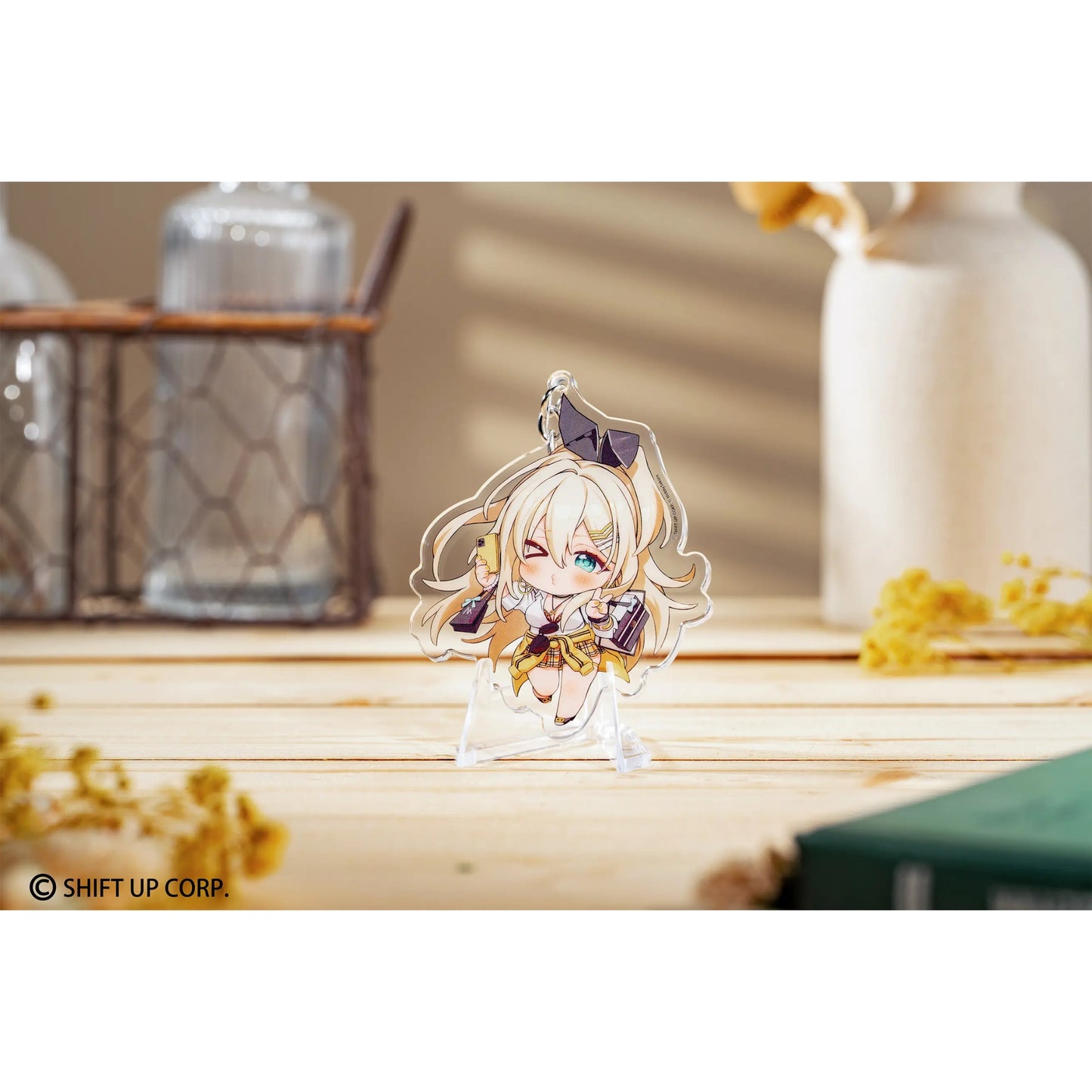 Goddess of Victory: Nikke Chibi Chara Trading Acrylanhänger - ein Blind-Bag