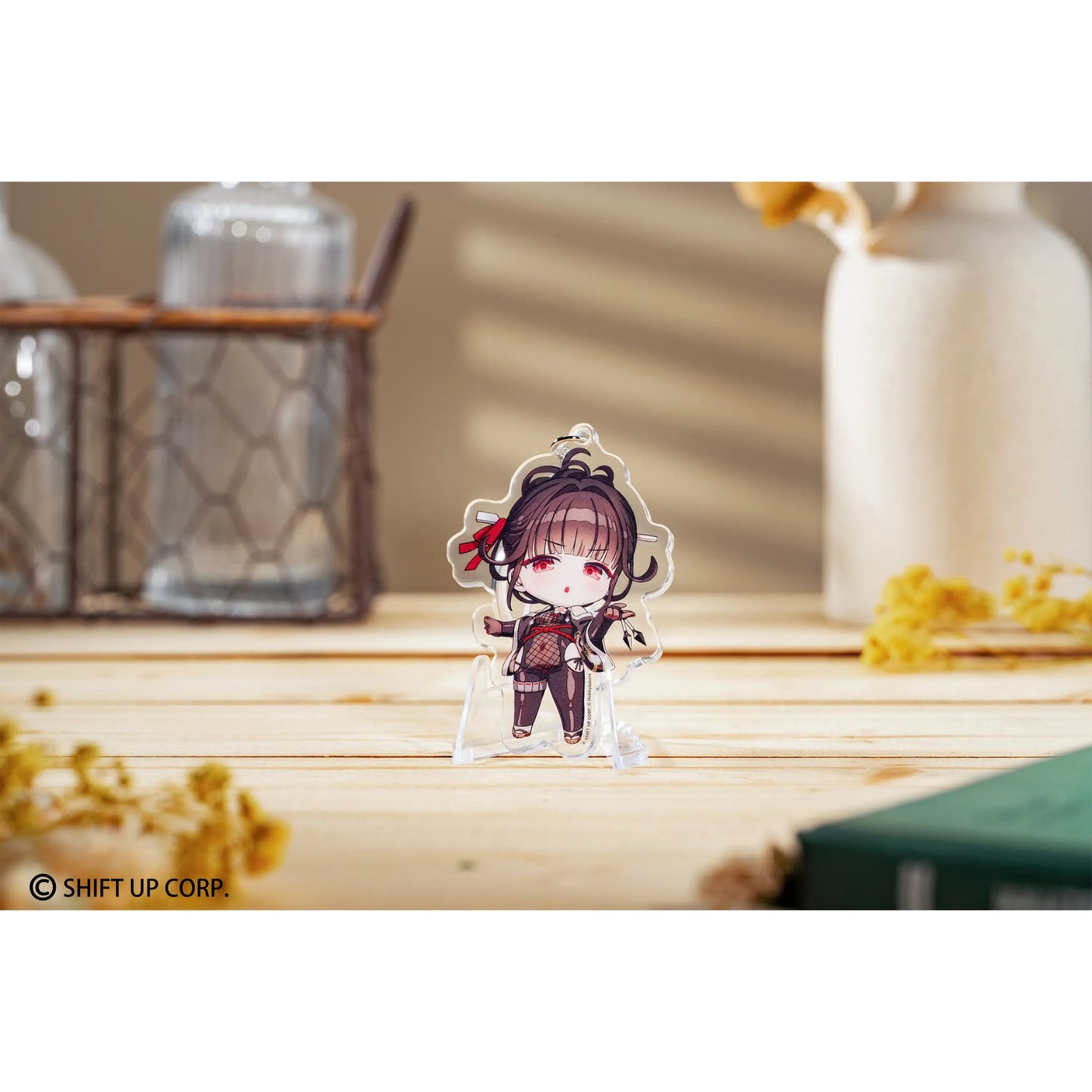 Goddess of Victory: Nikke Chibi Chara Trading Acrylanhänger - ein Blind-Bag