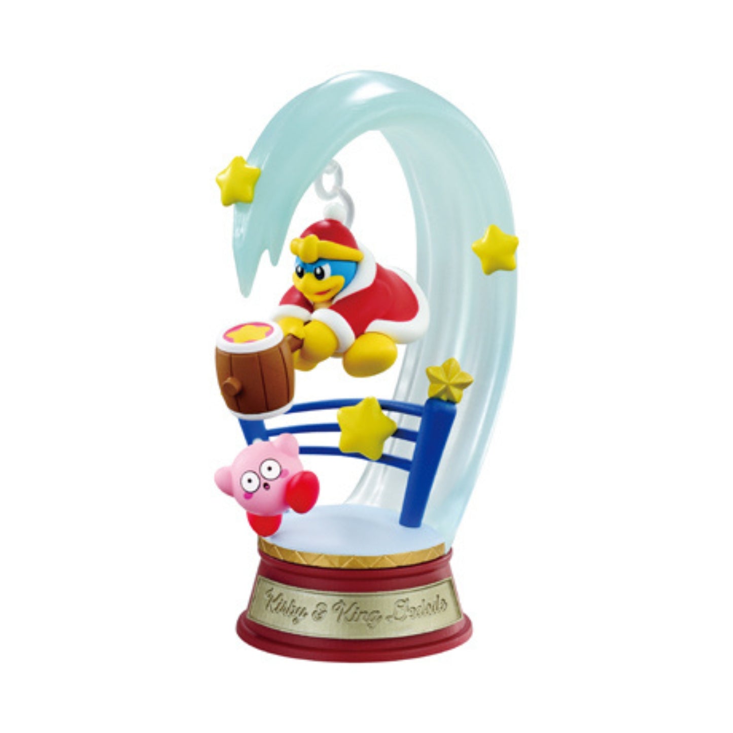 Kirby Swing Twinkle Traveler - Trading Figur - Einzelfigur: Kirby & King Dedede