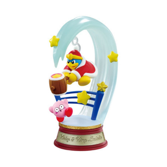 Kirby Swing Twinkle Traveler - Trading Figur - Einzelfigur: Kirby & King Dedede