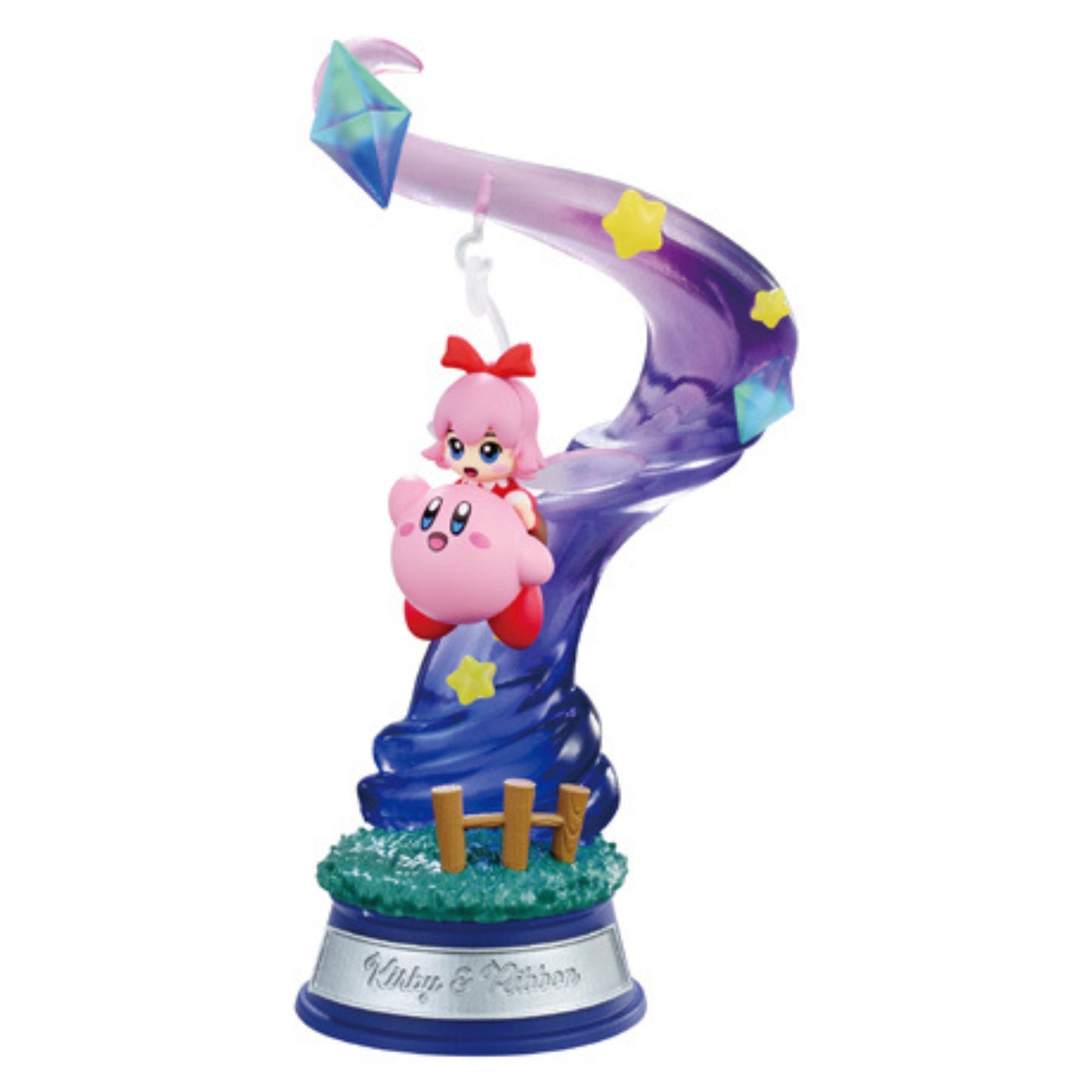 Kirby Swing Twinkle Traveler - Trading Figur - Einzelfigur: Kirby & Ribbon