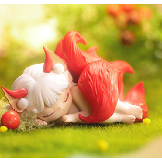 Sleepy Elves - Forest Fairys - Trading Figur Fox