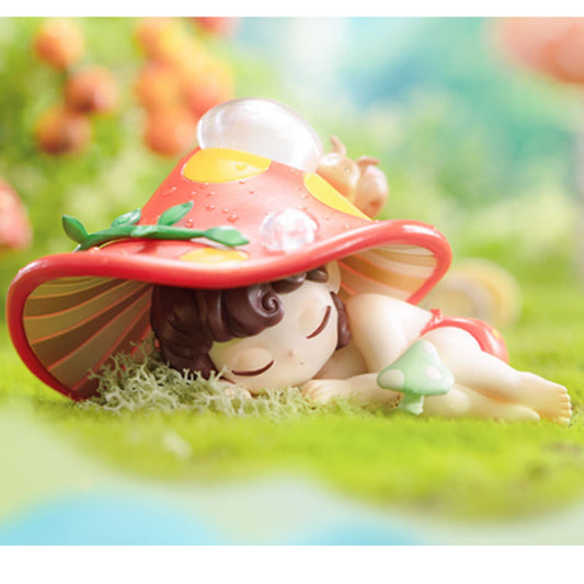 Sleepy Elves - Forest Fairys - Trading Figur Mushroom