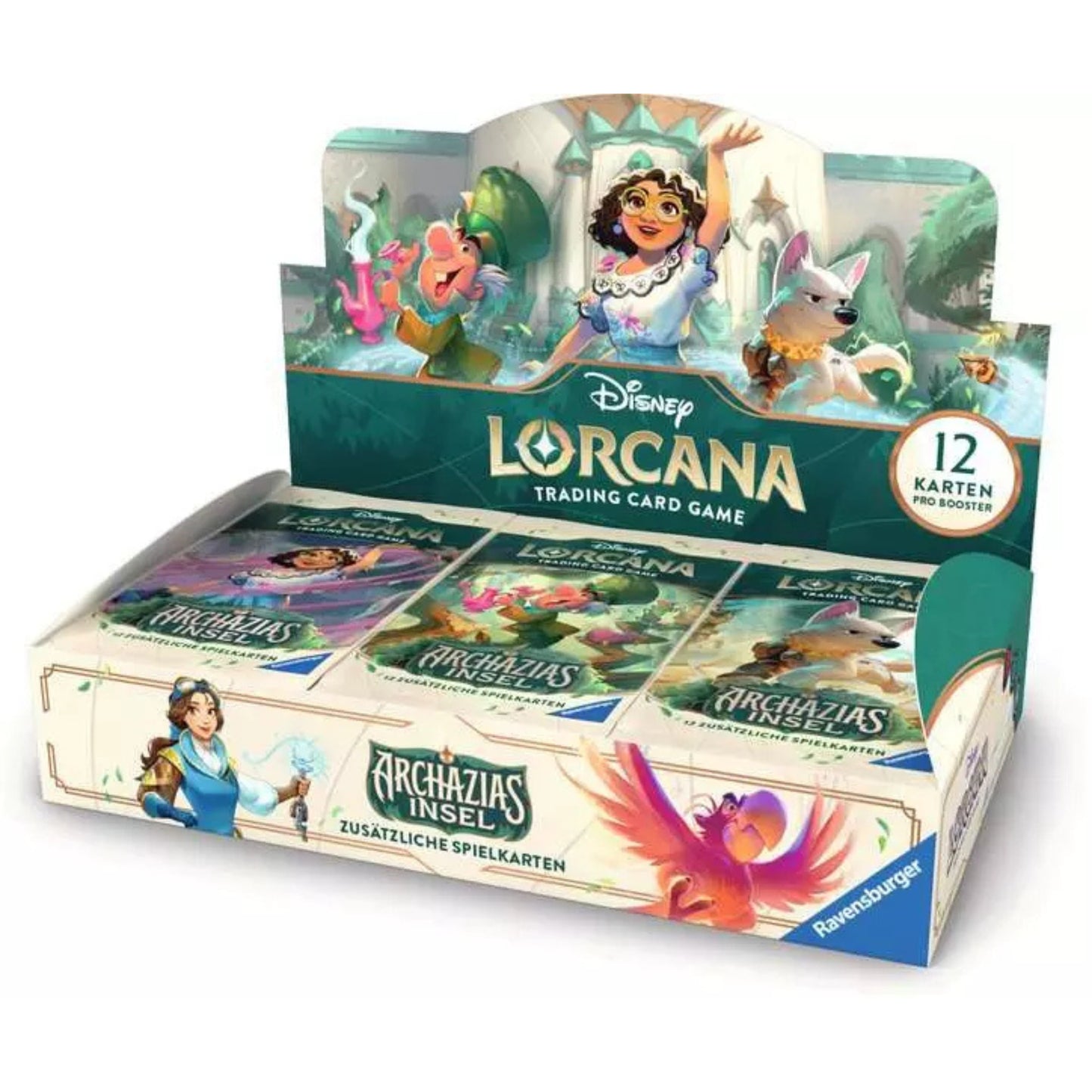 Disney Lorcana TCG - Archazias Insel - ein Display mit 24 Boostern *Deutsche Edition*