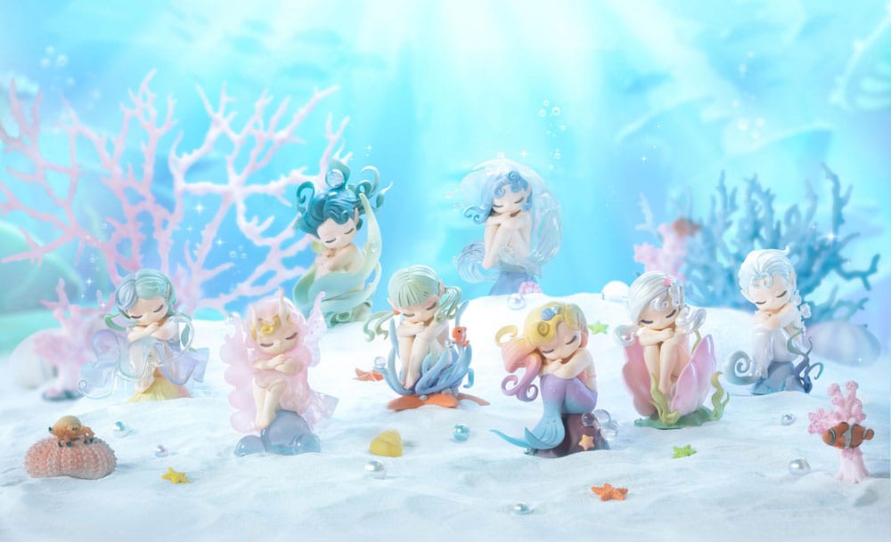 SLEEP ~ Sea Elves ~ Trading Figur: grüner Wirbel