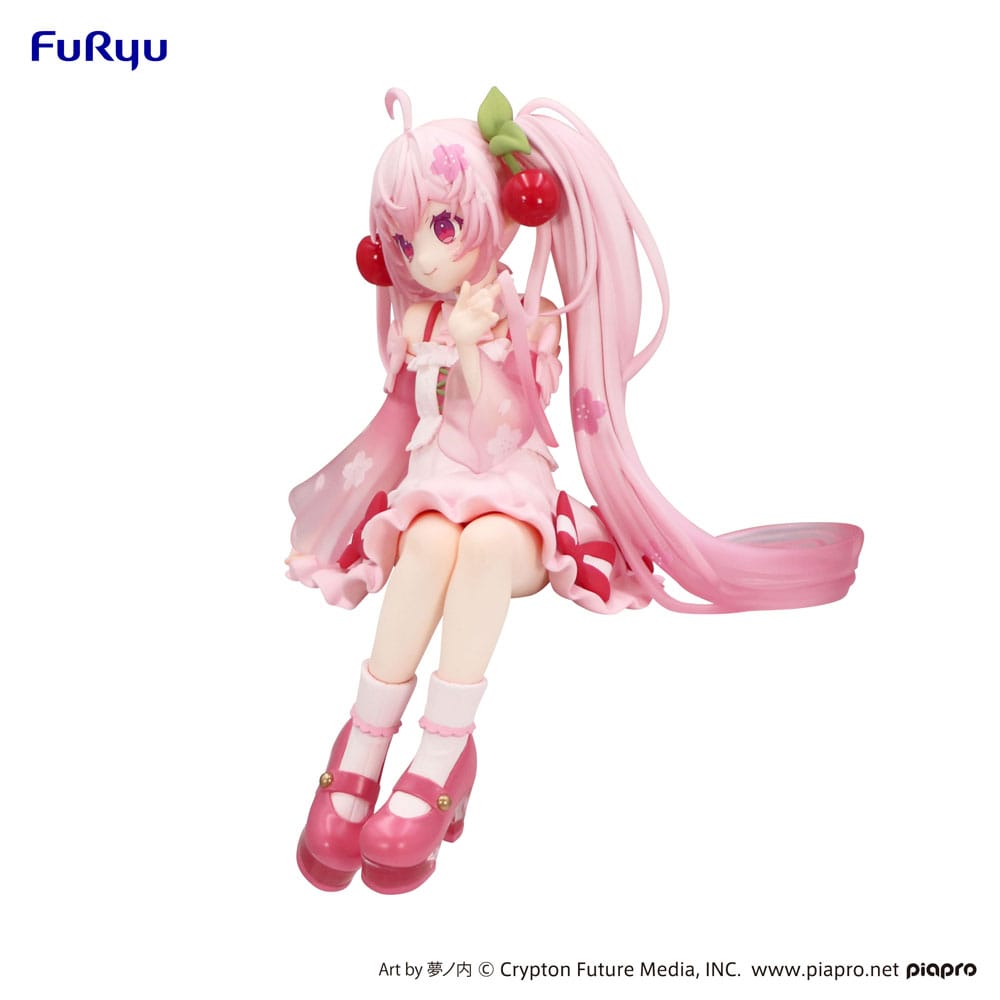 Hatsune Miku Noodle Stopper PVC Statue Sakura Miku 2025
