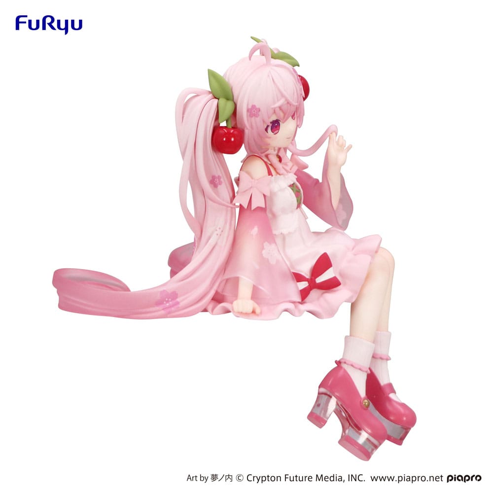 Hatsune Miku Noodle Stopper PVC Statue Sakura Miku 2025