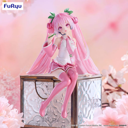 Hatsune Miku Noodle Stopper PVC Statue Sakura Miku 2024