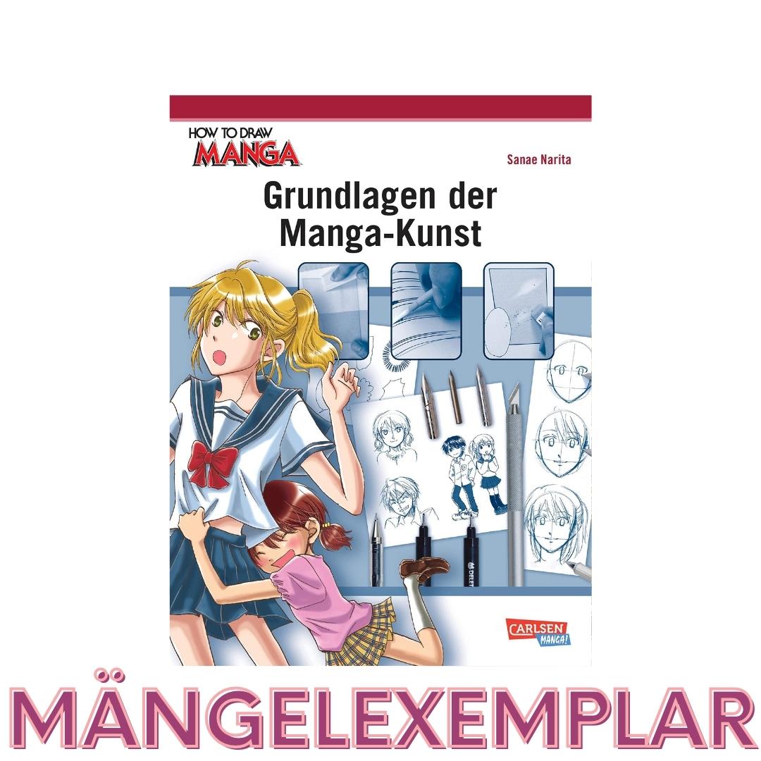 Mängelexemplare: How to Draw Manga & Manga-Zeichenstudio Bücher