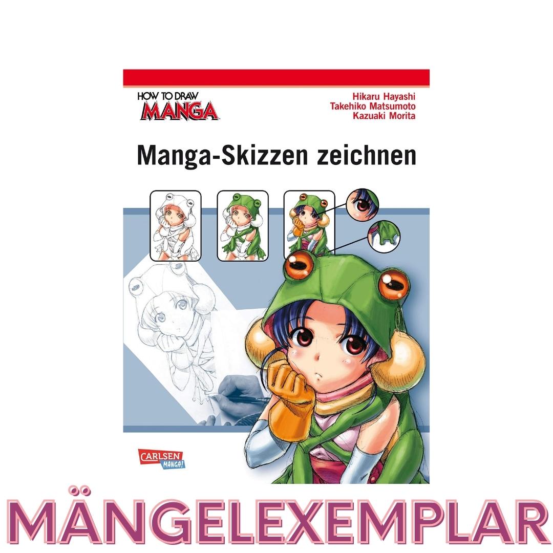 Mängelexemplare: How to Draw Manga & Manga-Zeichenstudio Bücher