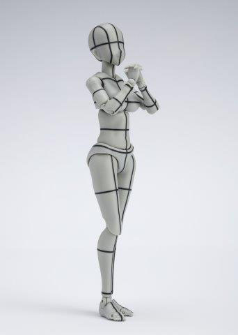 S.H.F. Actionfigur Body-chan: Kentaro Yabuki Wireframe Version