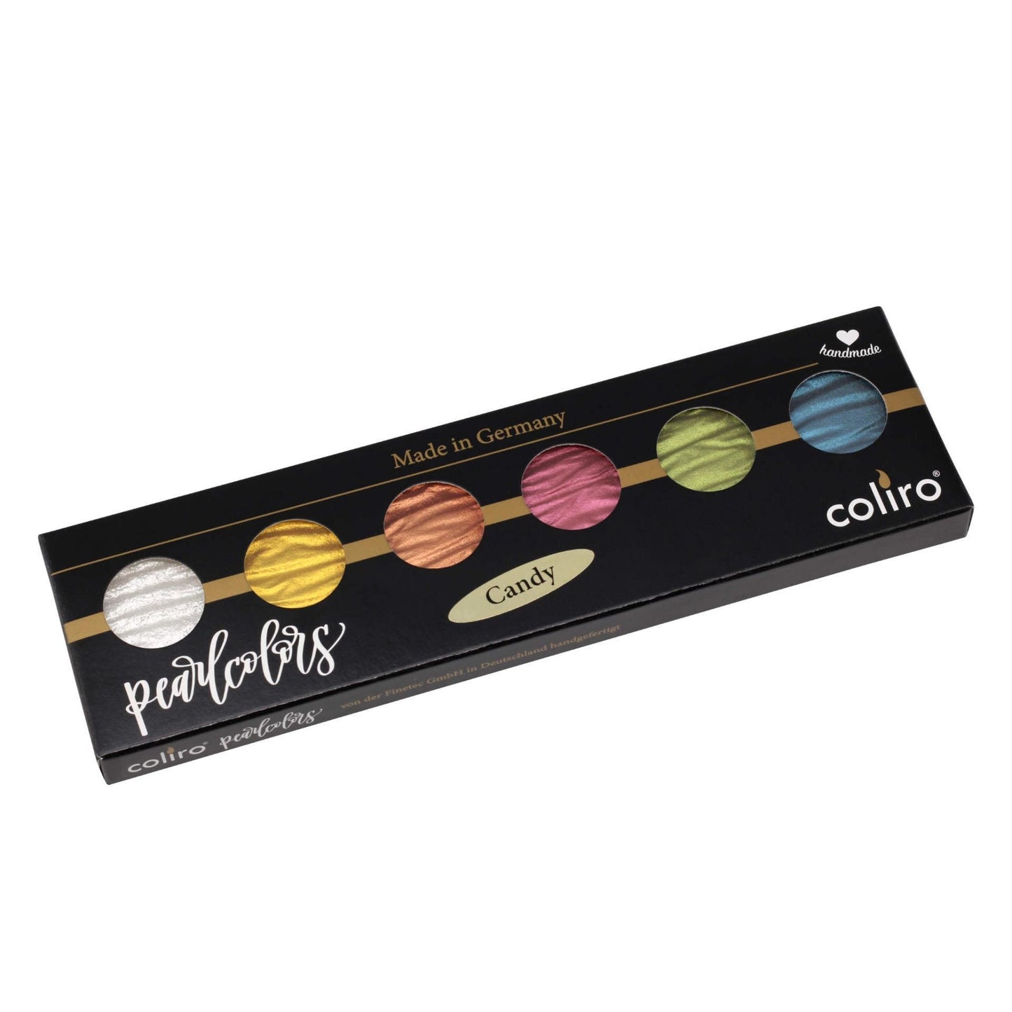 FINETEC GmbH - Coliro® Pearlcolors - 6er Set: Candy