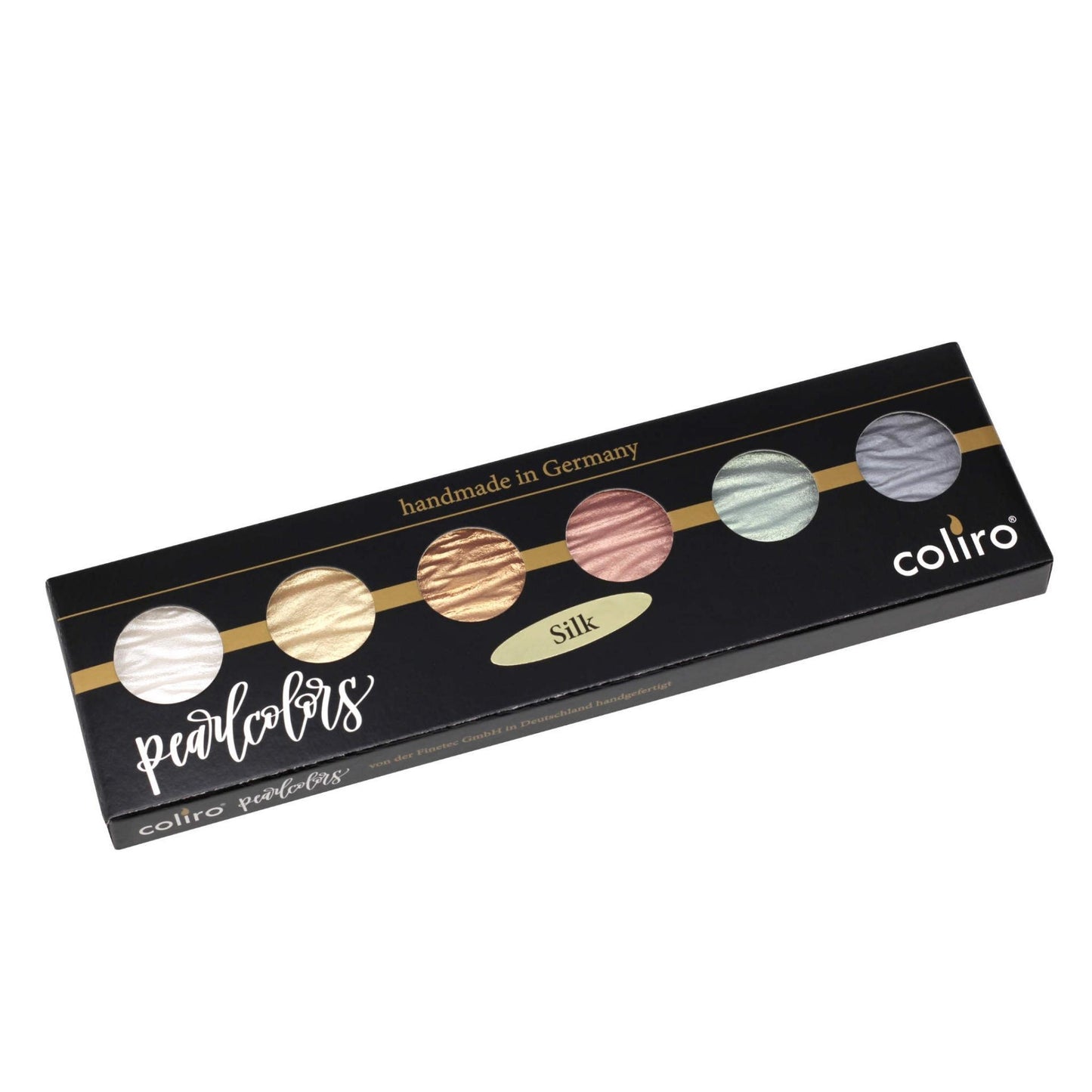 FINETEC GmbH - Coliro® Pearlcolors - 6er Set: Silk