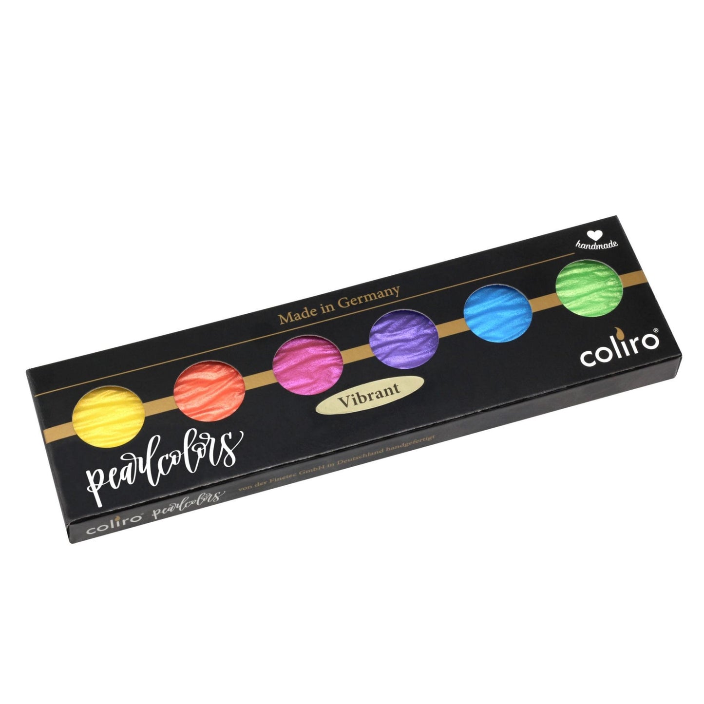 FINETEC GmbH - Coliro® Pearlcolors - 6er Set: Vibrant