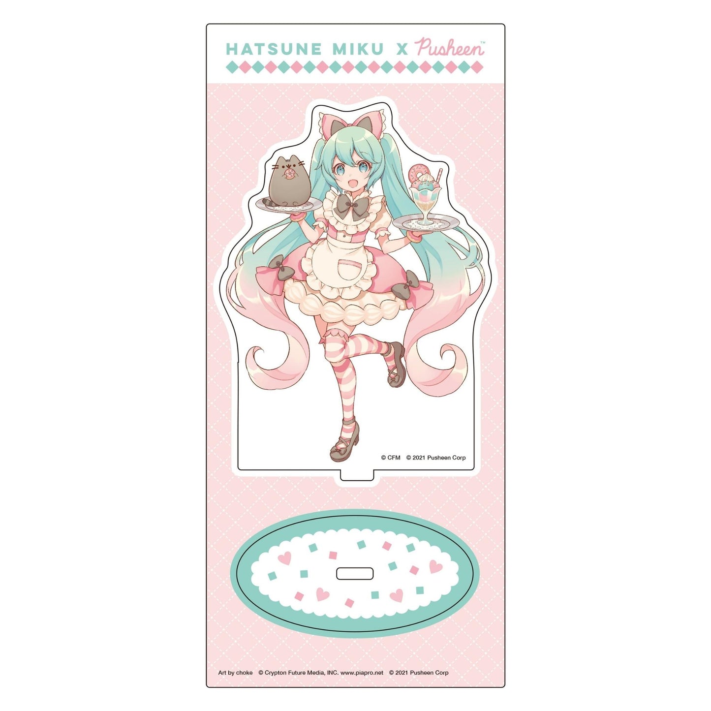 Hatsune Miku Series: Acryl Aufsteller ++ Pusheen Collaboration ++