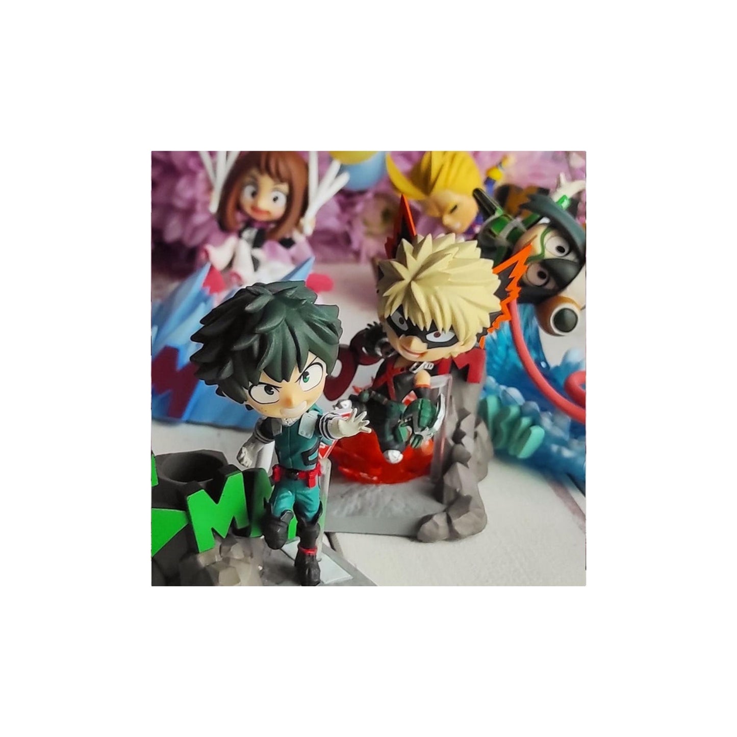My Hero Academia: Desktop Heroes - Einzelfigur Izuku Midoriya - Trading Figur