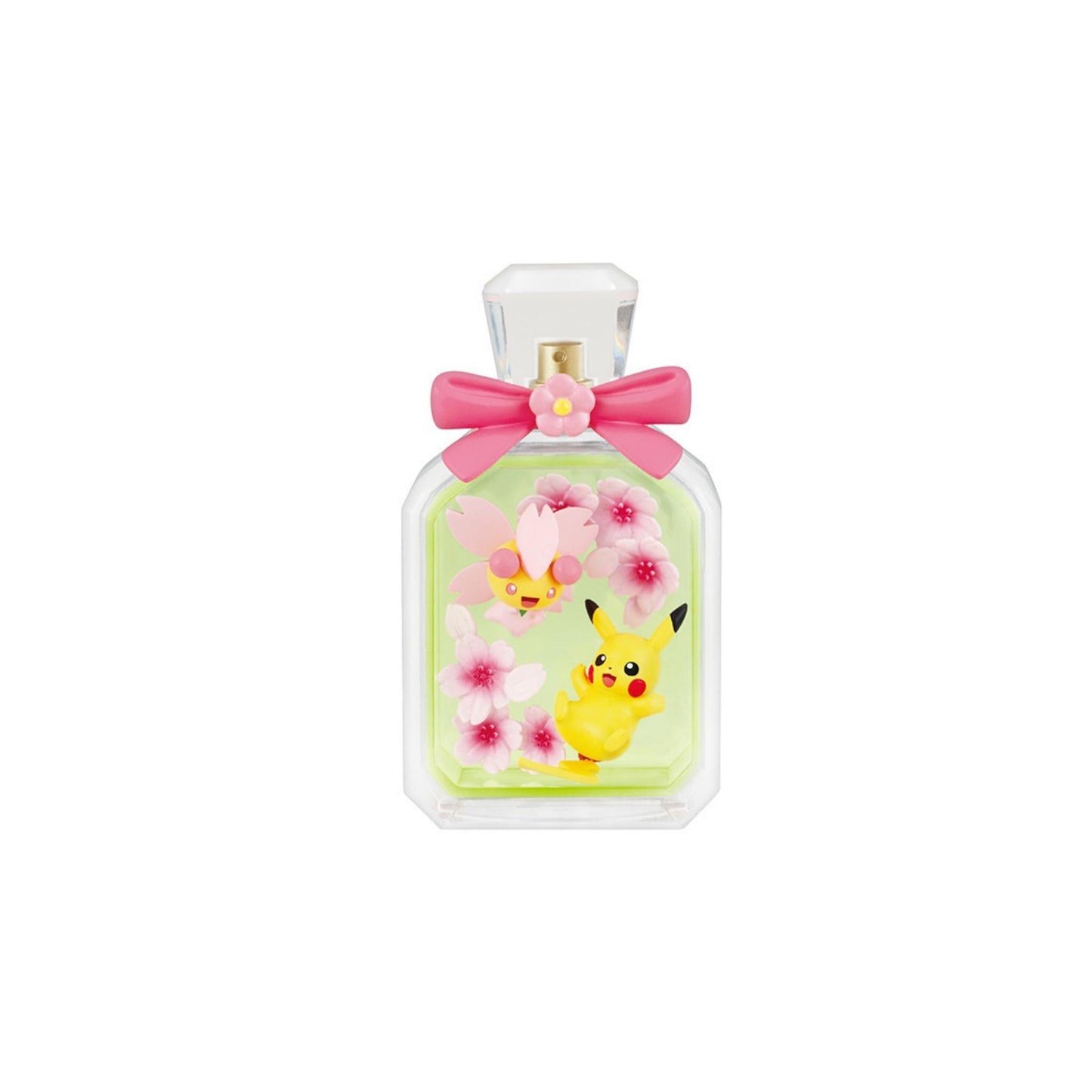 Pokemon Petite Fleur Seasonal Flowers  - Einzelfigur Pikachu und Cherrim - Trading Figur