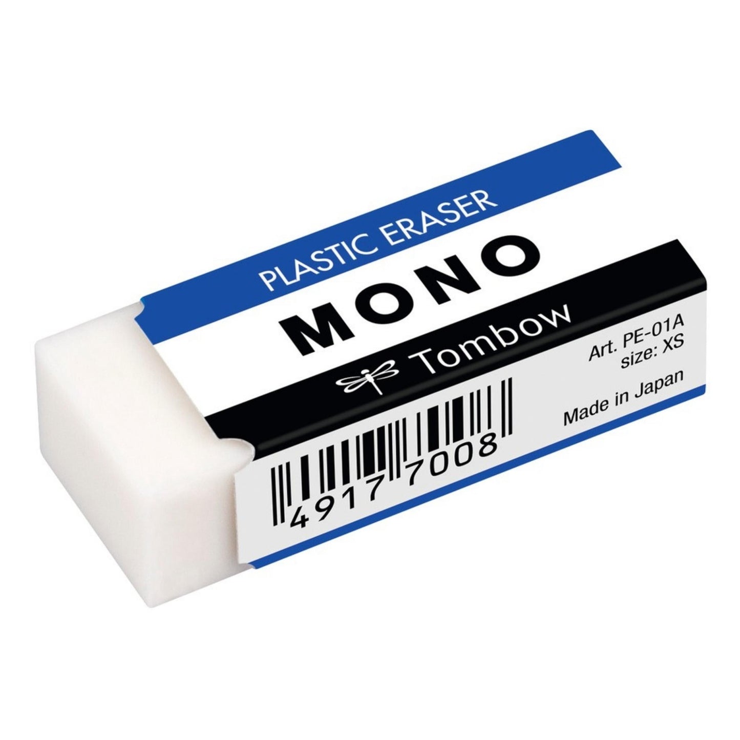 Tombow - Mono XS - PE-01A - Plastik Radiergummi