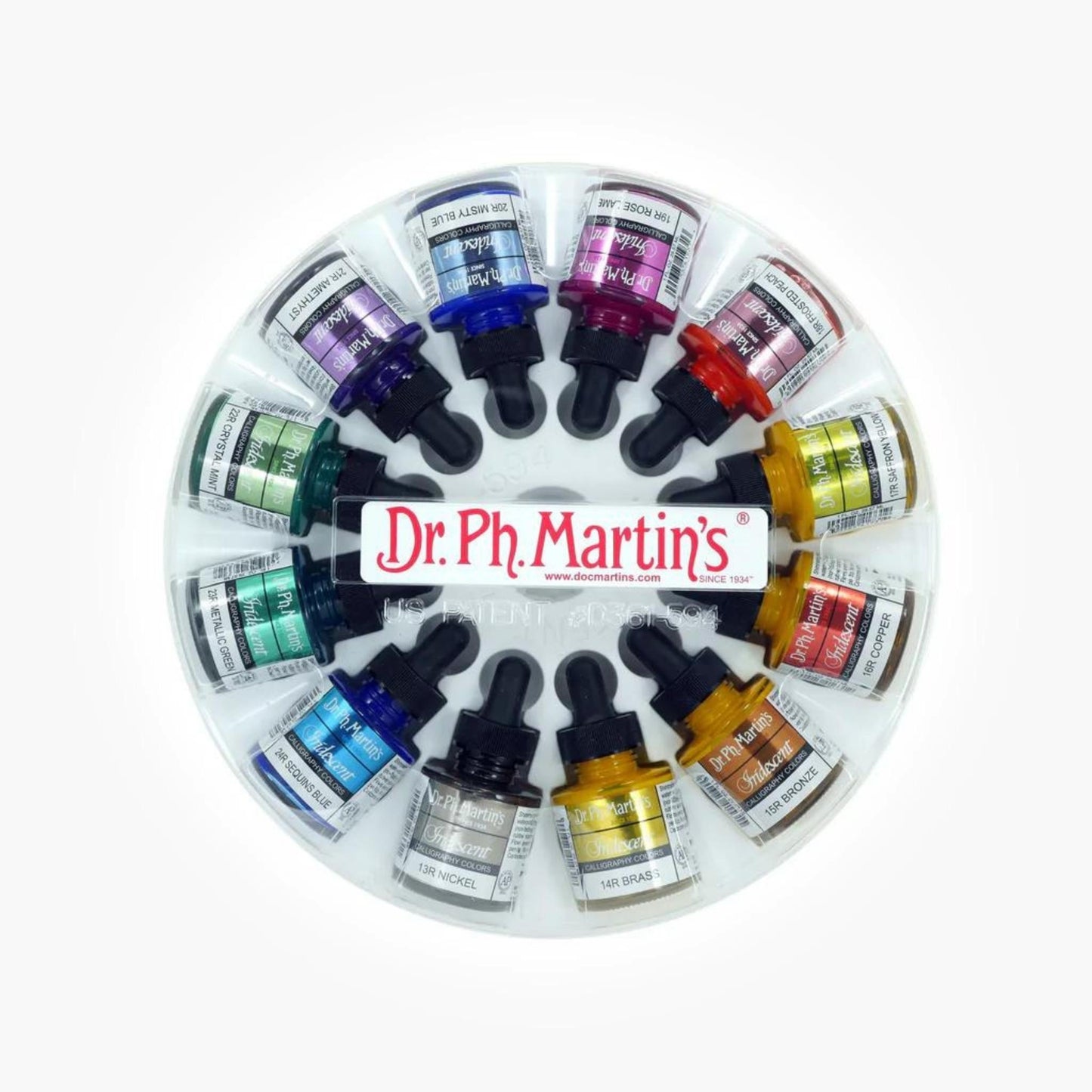 Dr.Ph.Martins - Iridescent Calligraphy Color Set 2 mit 12 Farben