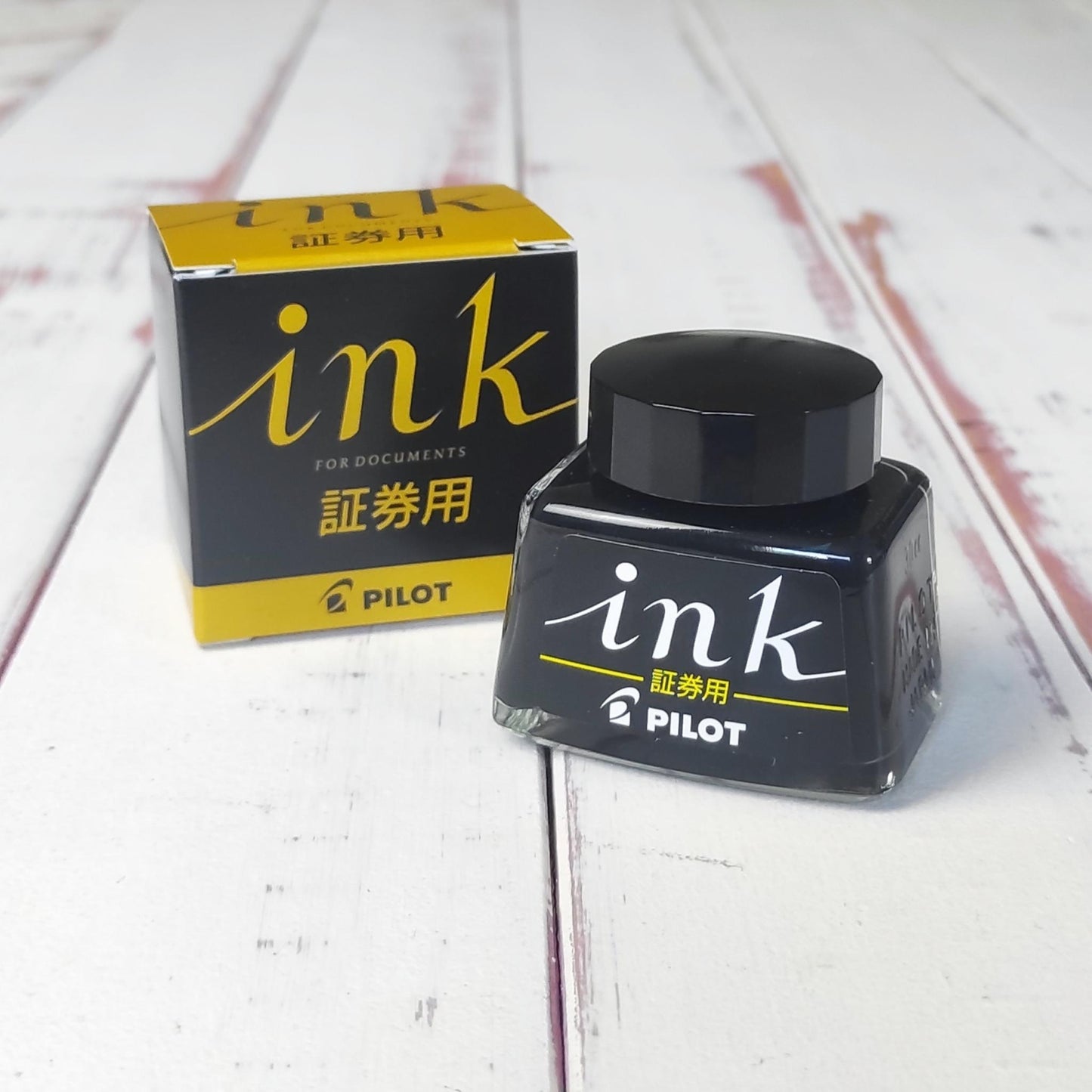 Pilot - schwarze Tusche - ink for documents - 30ml