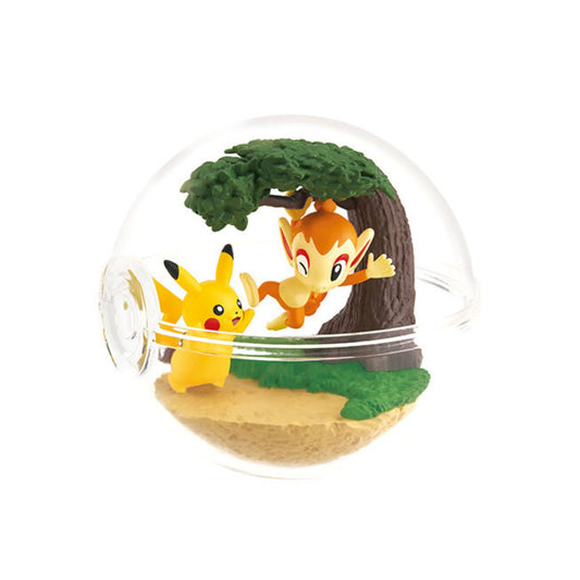 Pokemon Terrarium Collection 12 - Einzelfigur Pikachu + Hikozaru