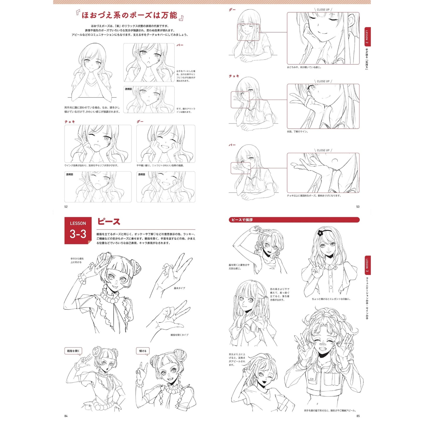 How to draw - jap. Zeichenbuch - Frauenhände - Anatomie und Gestiken der Hand
